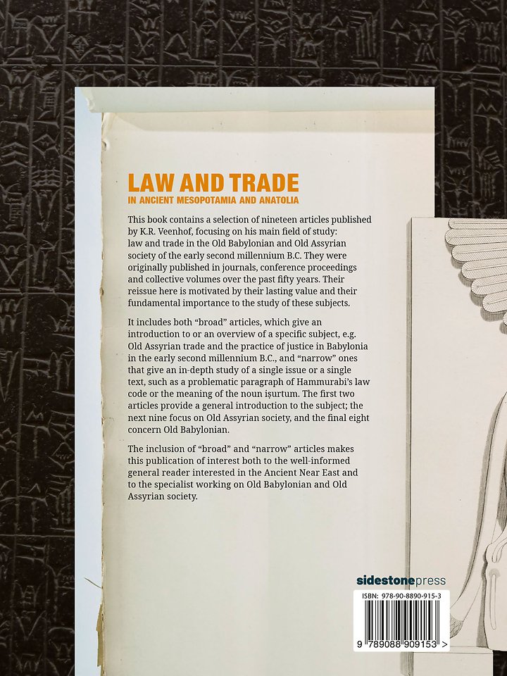 Law and Trade in Ancient Mesopotamia and Anatolia