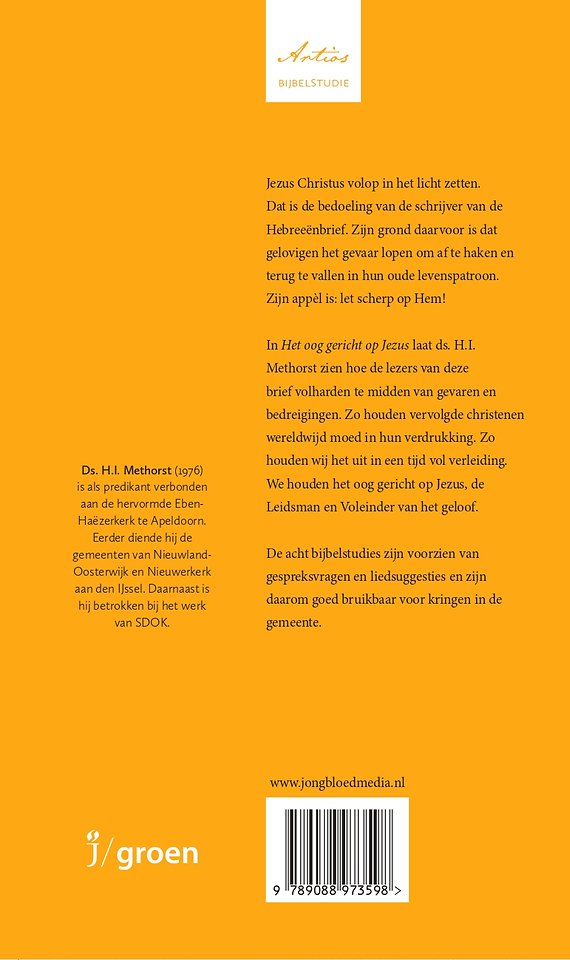 Het oog gericht op Jezus