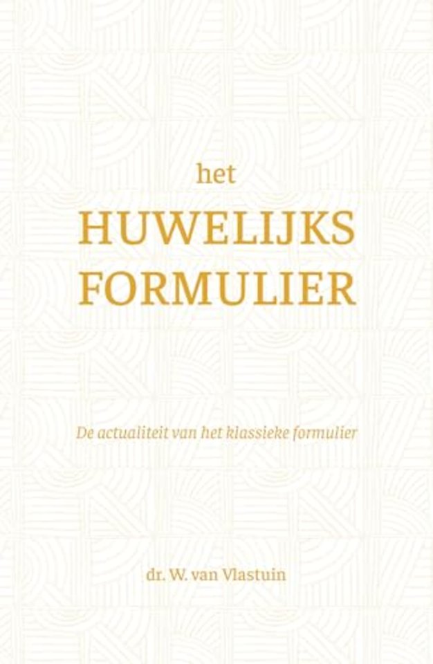 Het huwelijksformulier