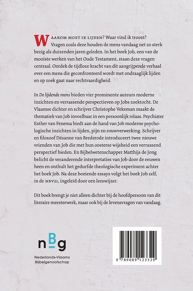 De lijdende mens