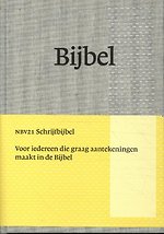 Bijbel NBV21 Schrijfbijbel