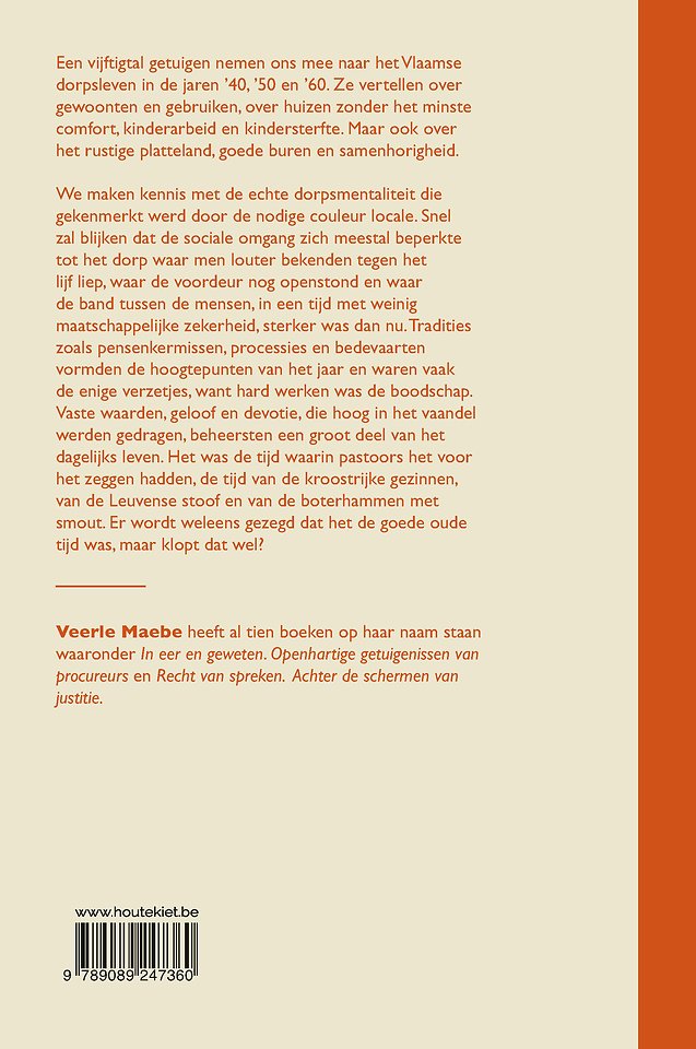 Het dorp, ik weet nog hoe het was