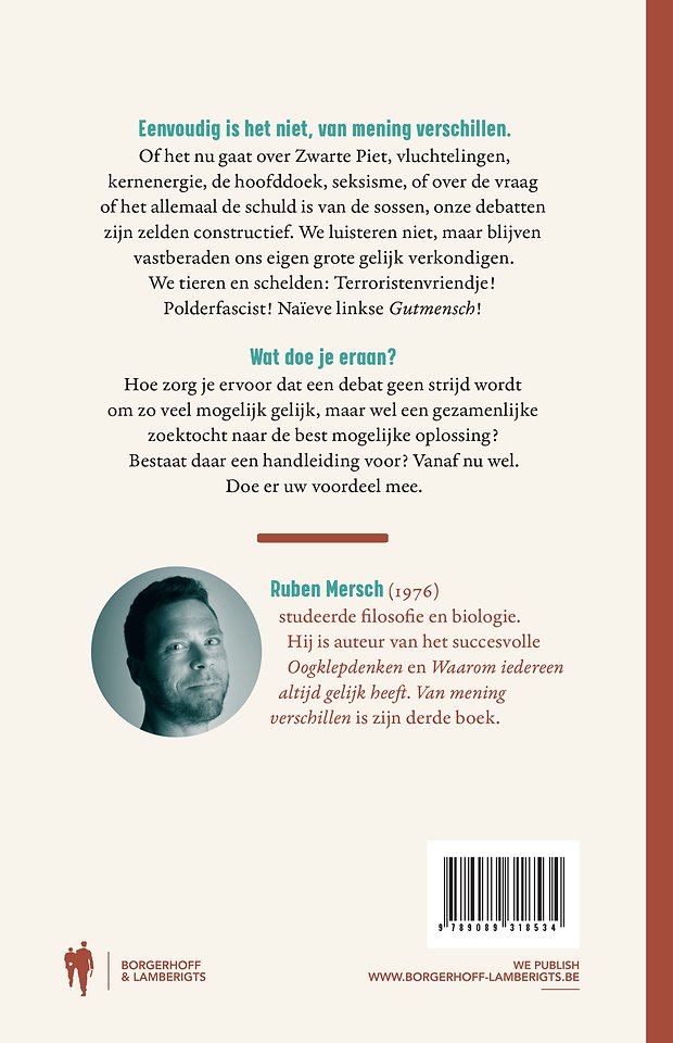 Van mening verschillen