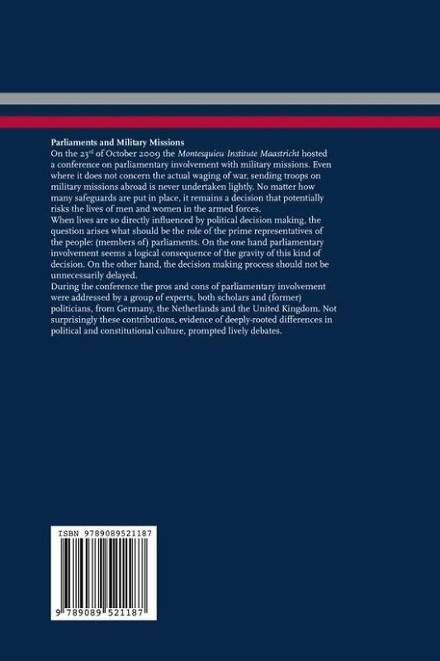 Parliaments and Military Missions