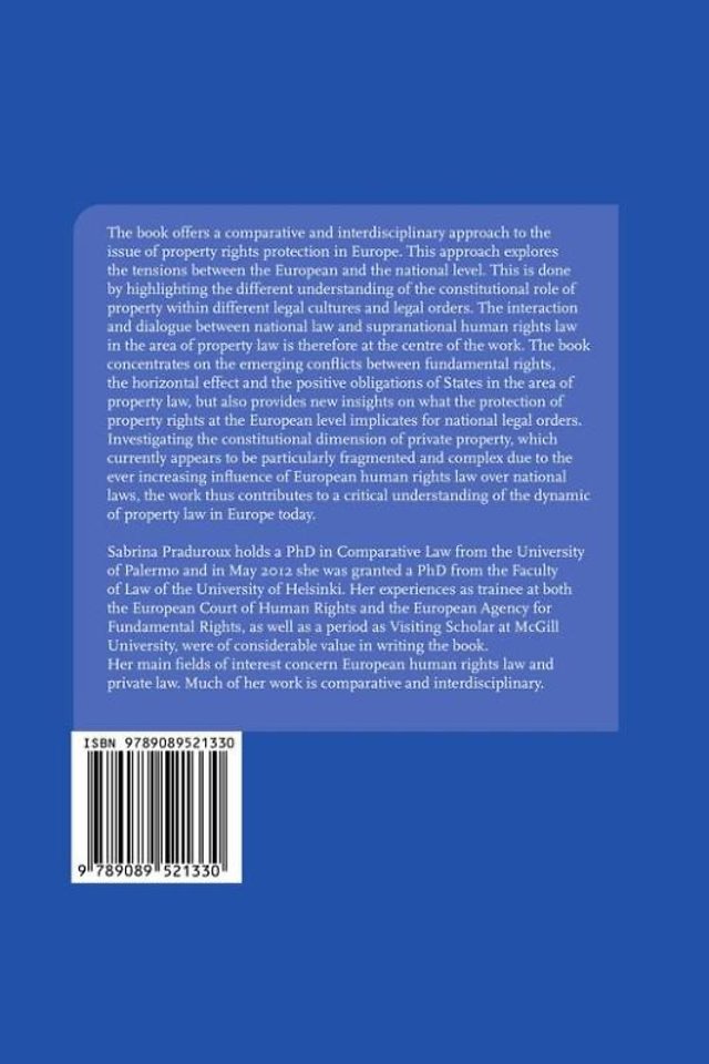 The Protection of Property Rights in Comparative Perspective
