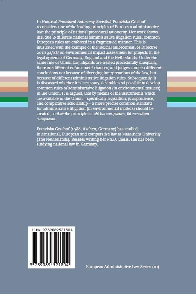 National Procedural Autonomy Revisited