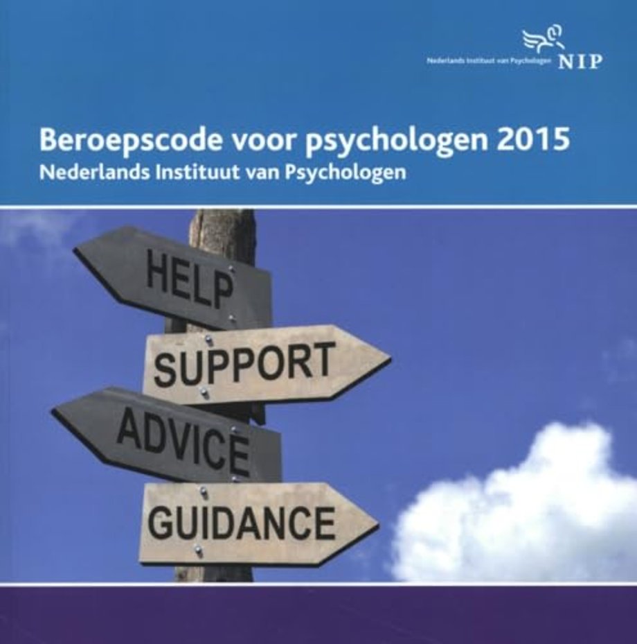 Beroepscode voor psychologen 2015
