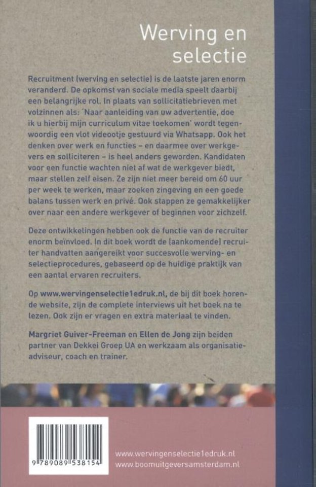 Werving en selectie