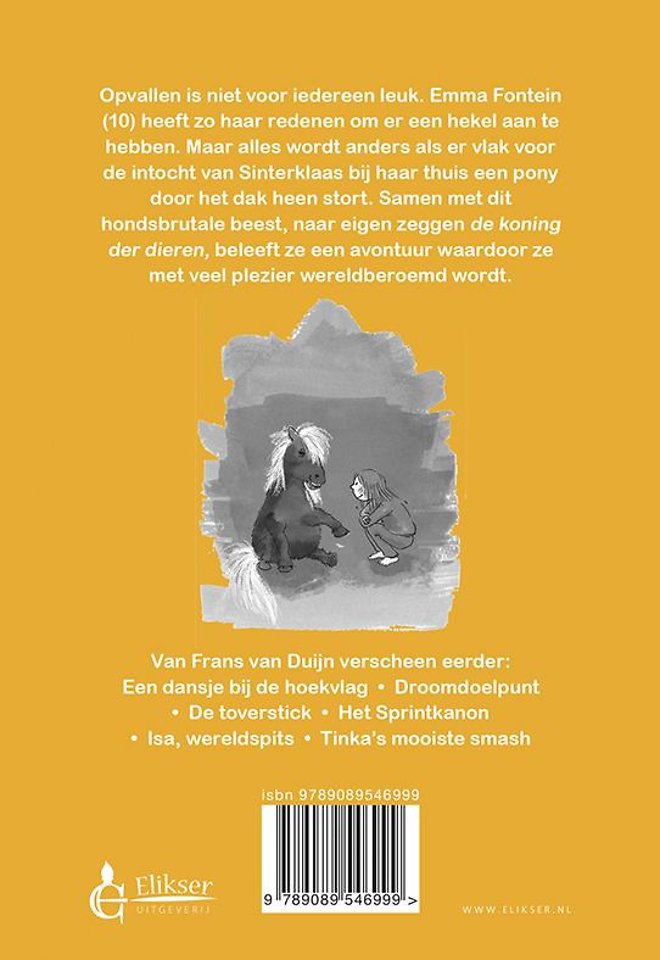 De pony van Sinterklaas