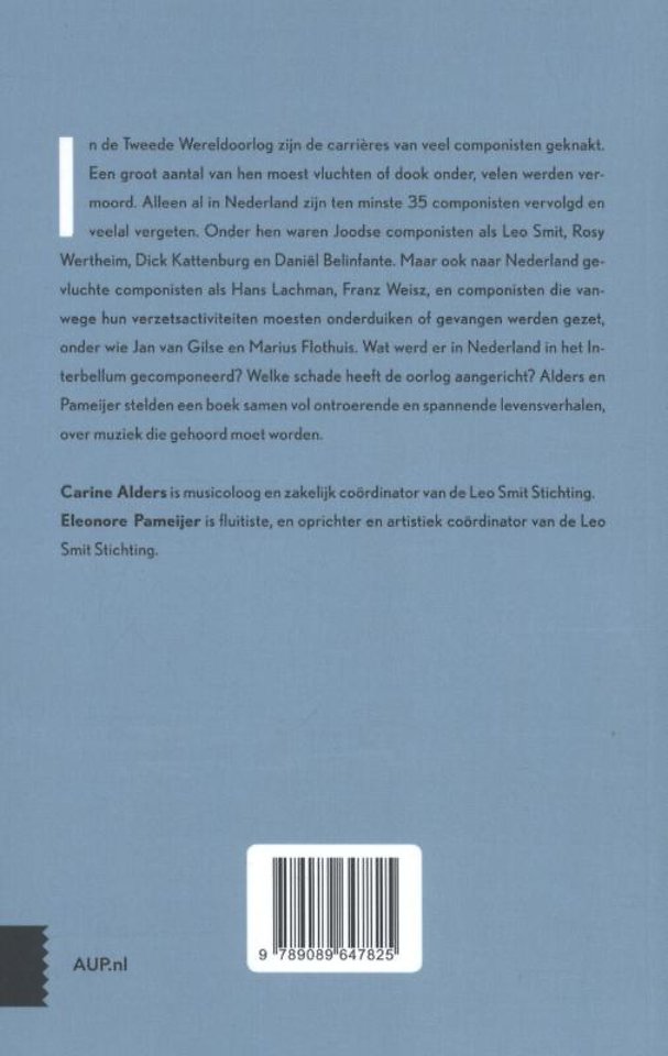 Vervolgde componisten in Nederland