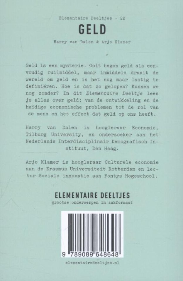 Elementaire Deeltjes Geld