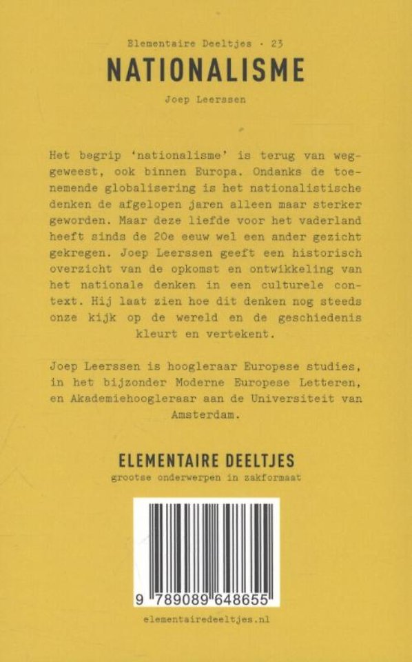 Elementaire Deeltjes Nationalisme
