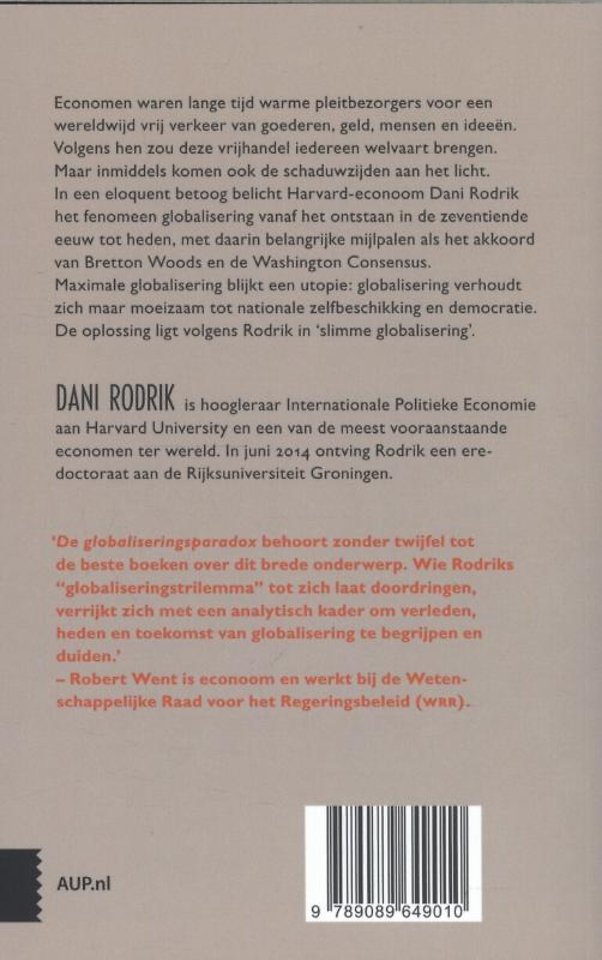 De globaliseringsparadox
