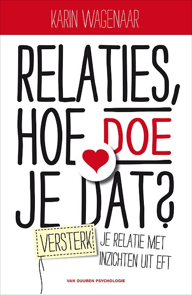 Boek relatietherapie Boek relatietherapie