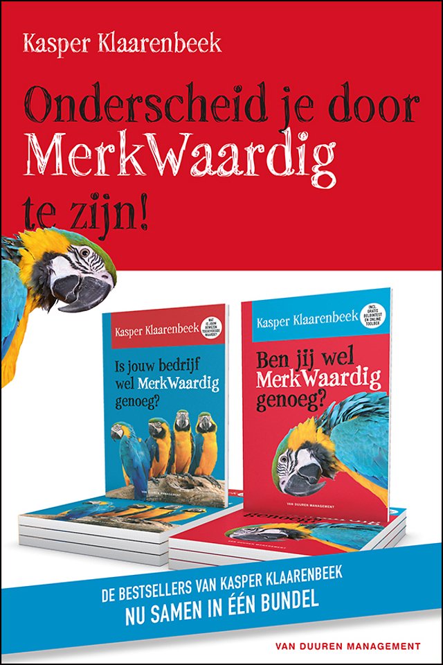 Onderscheid je door MerkWaardig te zijn! Onderscheid je door MerkWaardig te zijn!