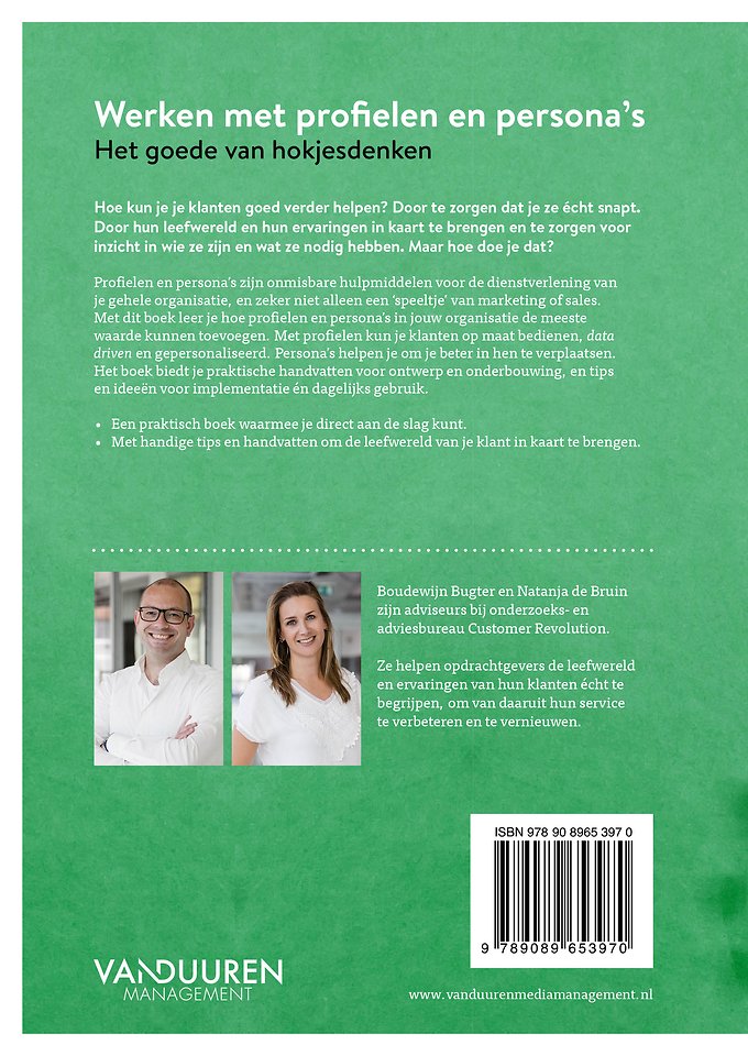 Werken met profielen en persona’s
