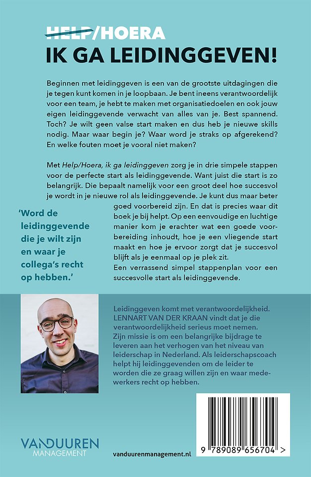 Help/Hoera, ik ga leidinggeven!