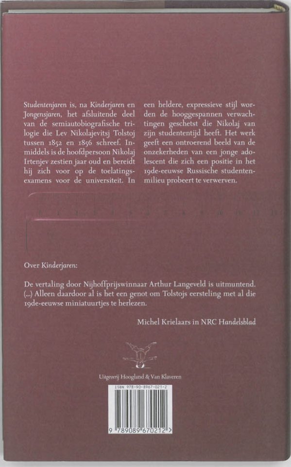 Studentenjaren