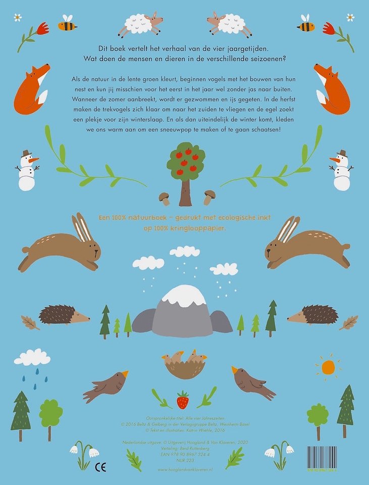 De vier jaargetijden