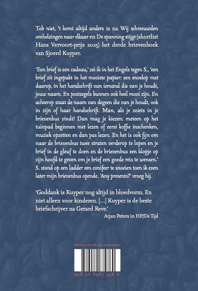 Tob niet, het komt altijd anders