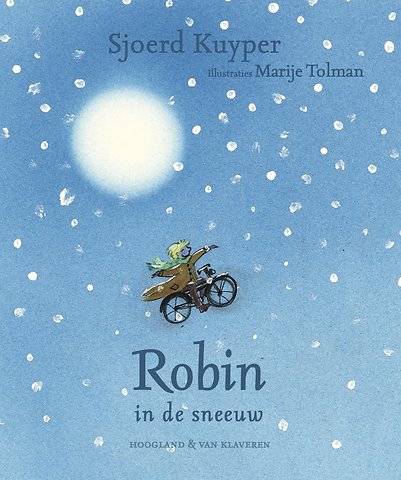 Robin in de sneeuw (per 10 verpakt)