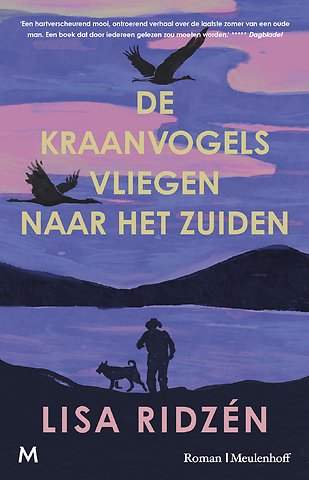 De kraanvogels vliegen naar het zuiden