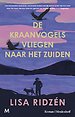 De kraanvogels vliegen naar het zuiden