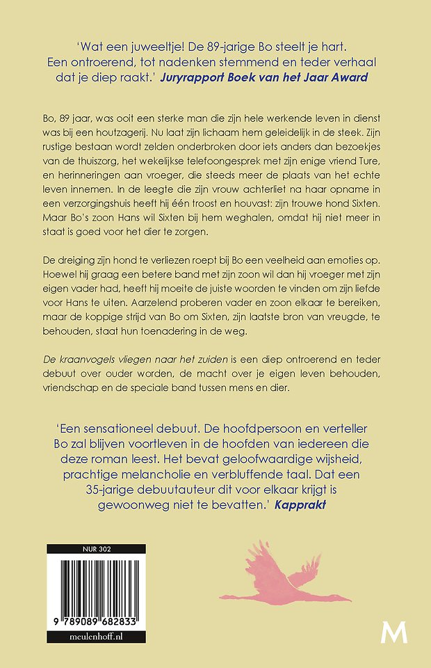 De kraanvogels vliegen naar het zuiden