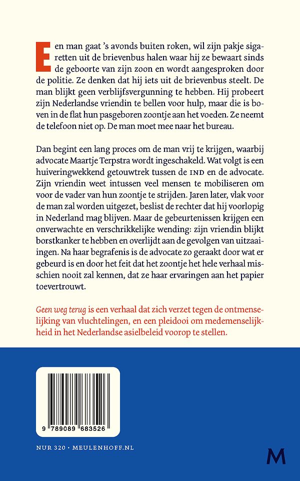 Geen weg terug