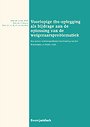 Voorlopige tbs-oplegging als bijdrage aan de oplossing van de weigeraarsproblematiek Voorlopige tbs-oplegging als bijdrage aan de oplossing van de weigeraarsproblematiek