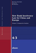New Bank Insolvency Law for China and Europe