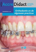 Orthodontie en de algemeen practicus