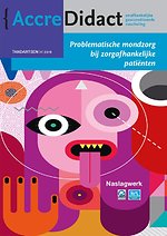 Problematische mondzorg bij zorgafhankelijke patiënten