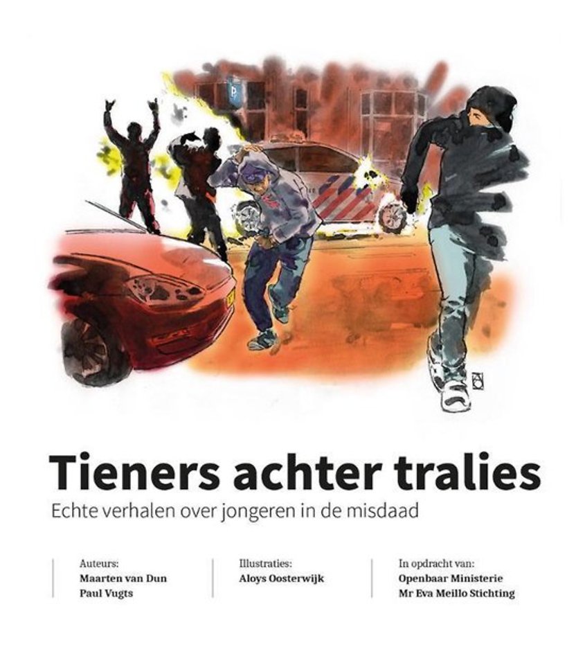 Tieners achter tralies Tieners achter tralies