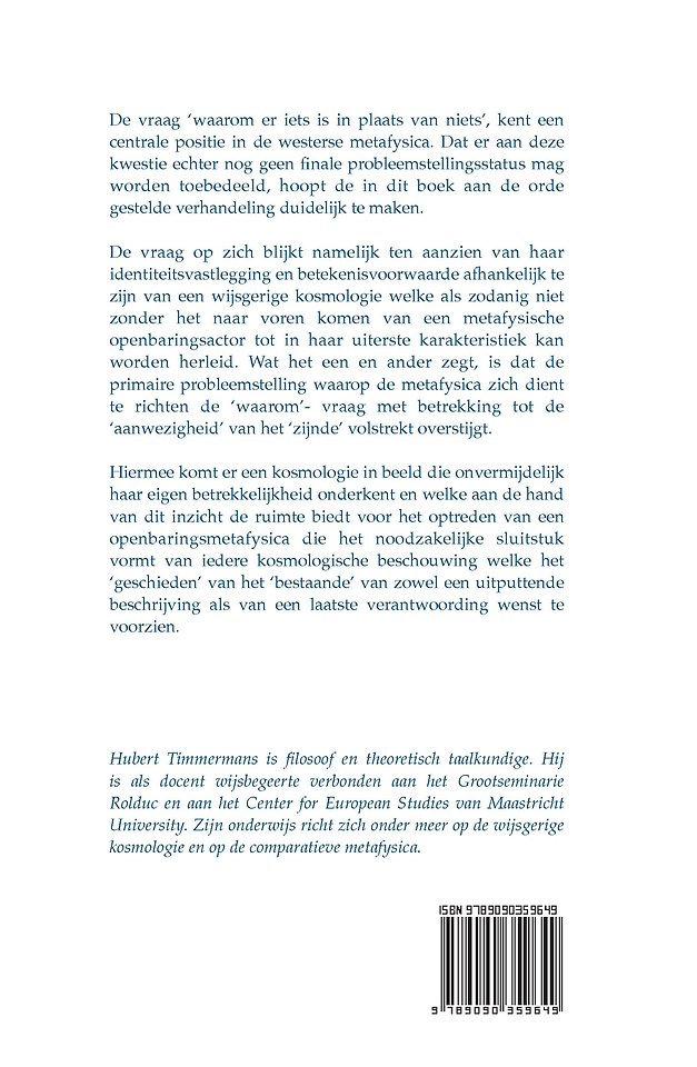 De vreemdheid van het zijnde