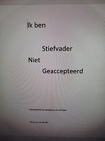 Ik ben stiefvader, niet geaccepteerd