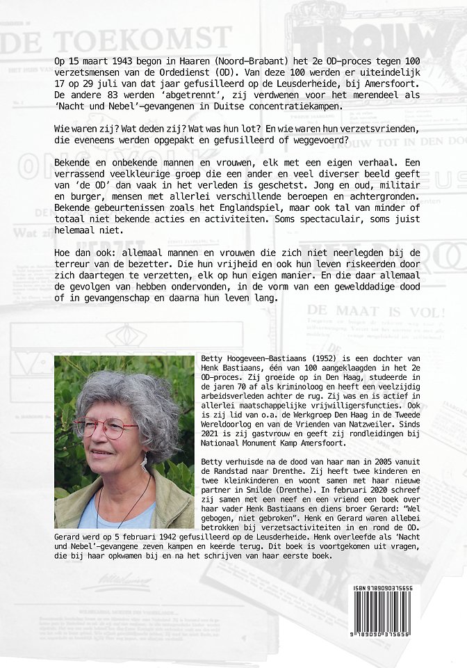 140 verzetsmensen in en rond het 2e OD-proces