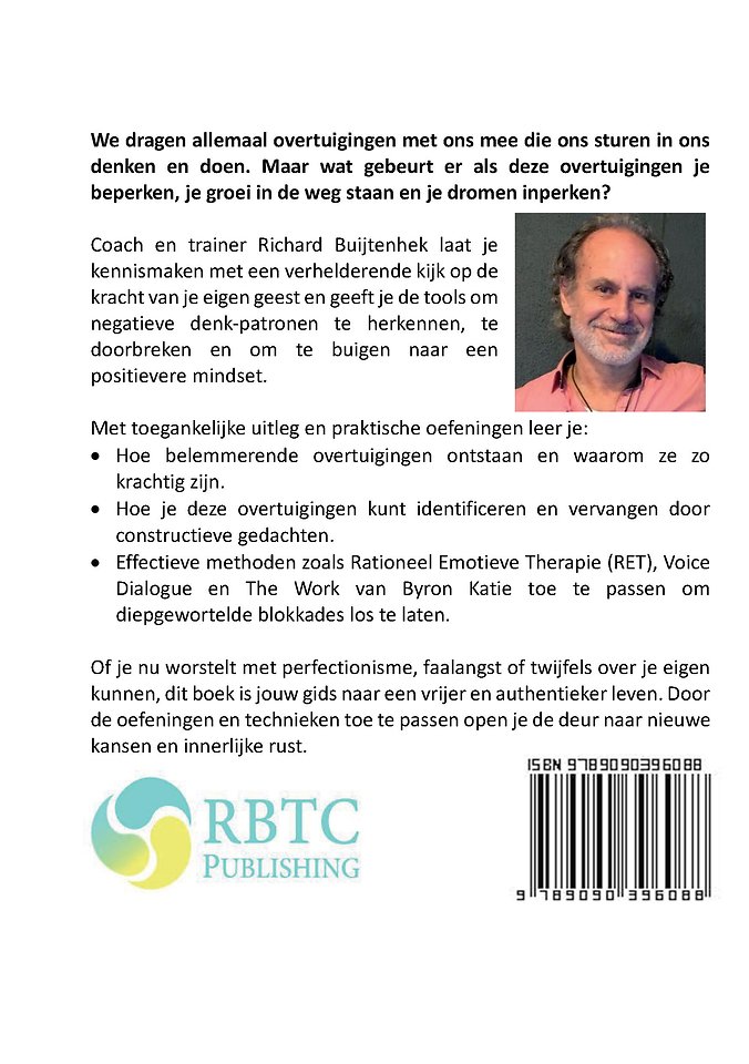 Belemmerende overtuigingen - Zelfhulpboek