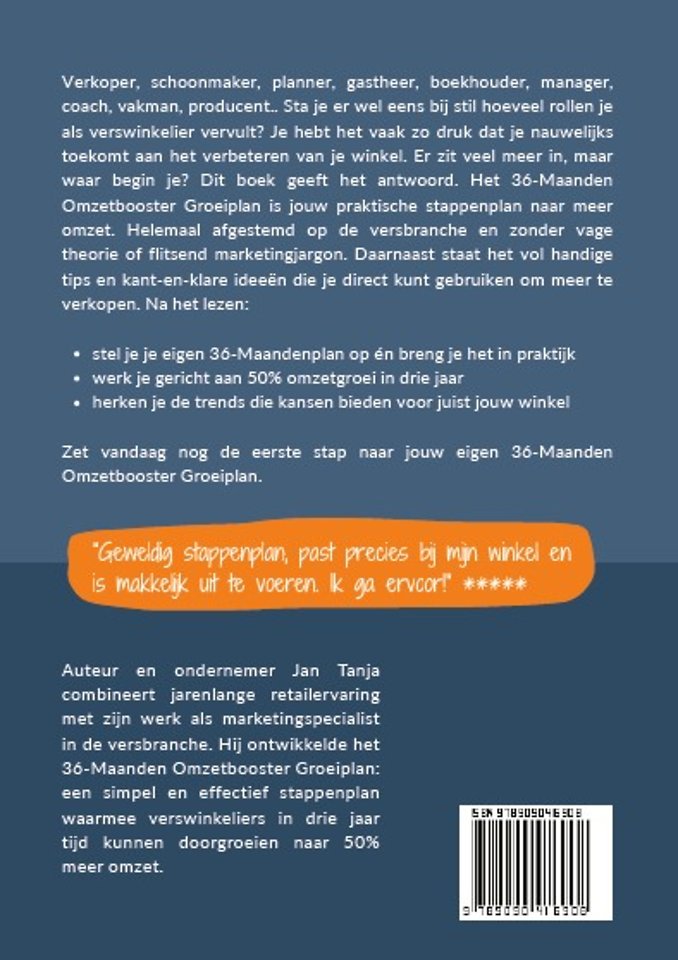 Het Omzetboosterboek voor je verswinkel