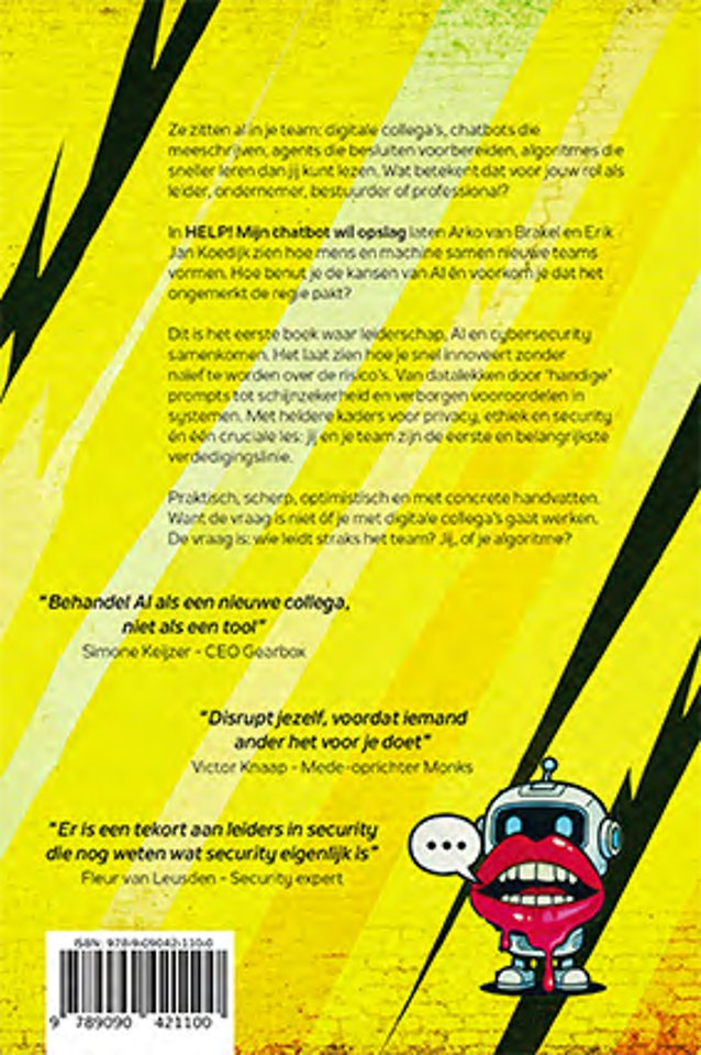 HELP! Mijn chatbot wil opslag