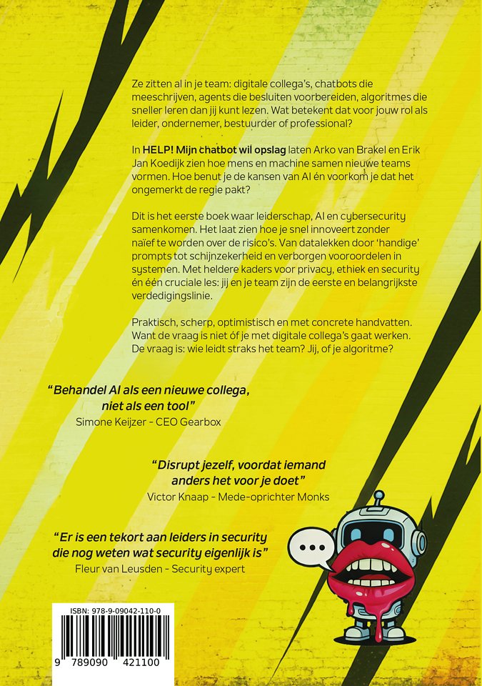 HELP! Mijn chatbot wil opslag