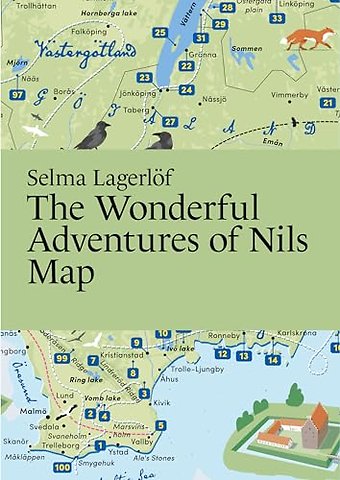 Selma Lagerlof, The Wonderful Adventures of Nils Map