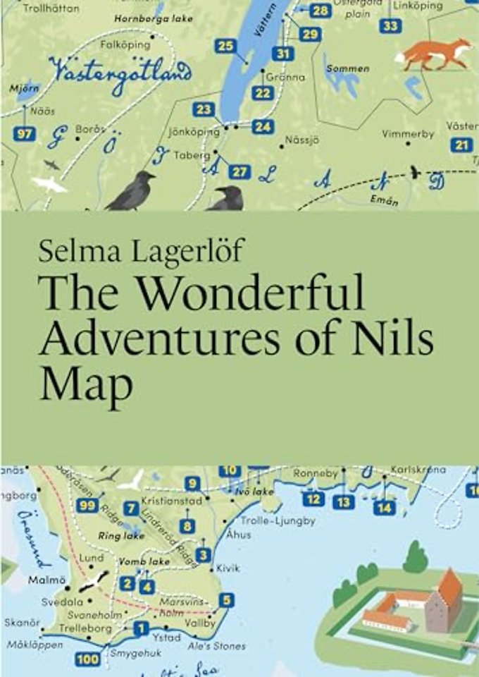 Selma Lagerlof, The Wonderful Adventures of Nils Map