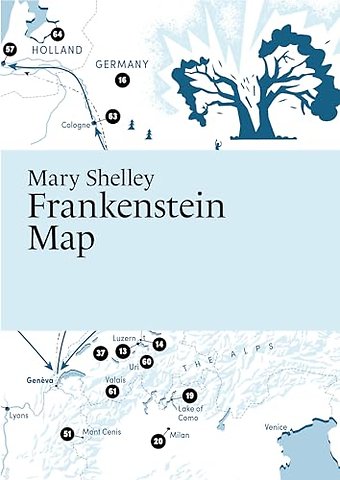 Mary Shelley, Frankenstein Map