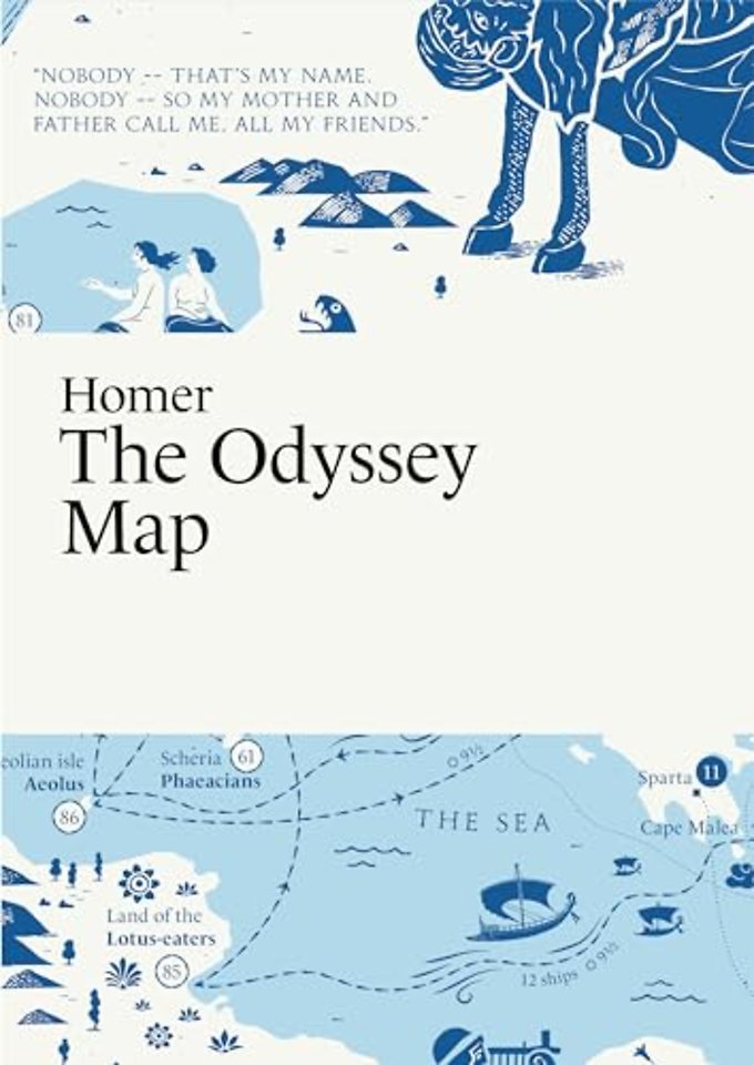 Homer, The Odyssey Map