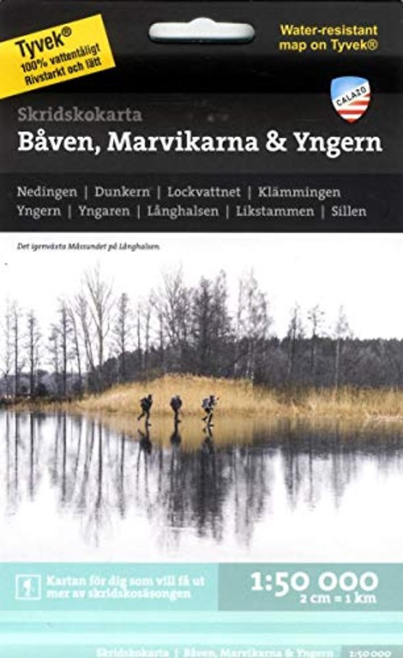 Baven, Marvikarna & Yngern - Skridskokarta