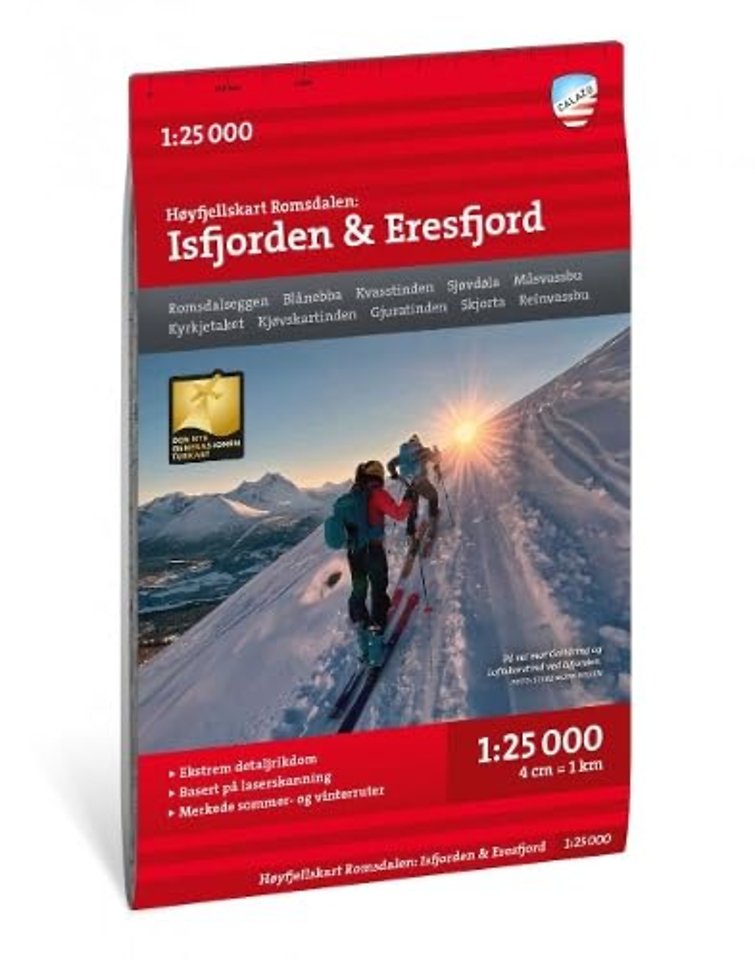Romsdalen: Isfjorden & Eresfjord - Hoyfjellskart