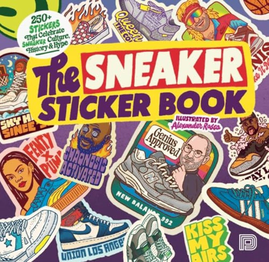 The sneaker sticker book