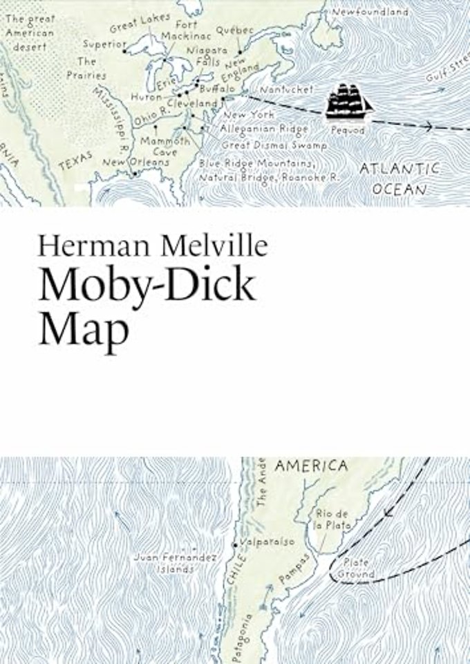 Herman Melville, Moby-Dick Map