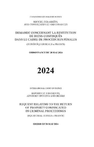 Request Relating to the Return of Property Confi – Order of 28 May 2024